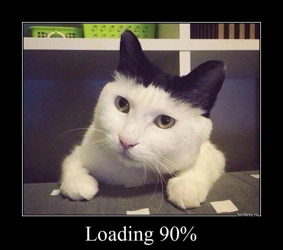 Loading 90% 