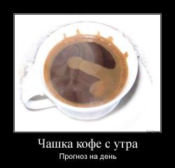 Чашка кофе с утра Прогноз на день