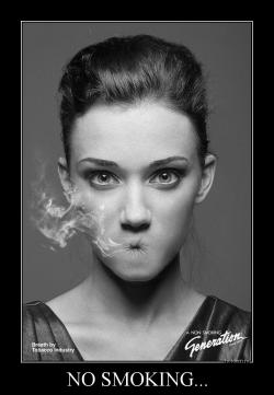 NO SMOKING... 